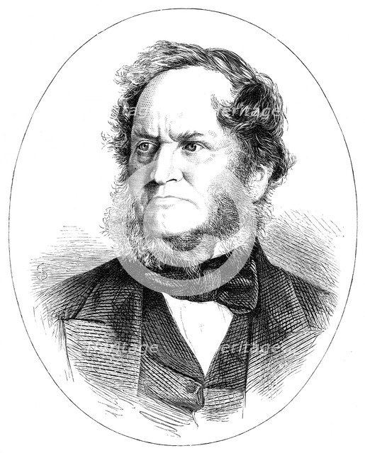 Edward Geoffrey Smith-Stanley, British statesman and prime minister, 19th century. Artist: Unknown