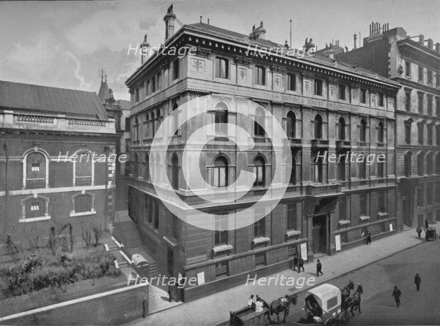 British and Foreign Bible Society House, City of London, c1890 (1911). Artist: Pictorial Agency.