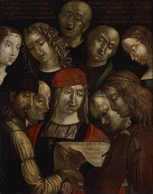 The Bentivoglio Family, 1493. Creator: Lorenzo Costa.