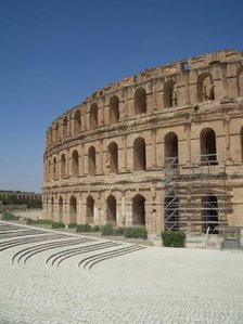 Amphitheatre of El Jem, Tunisia, 2009. Creator: Amanda Waite.