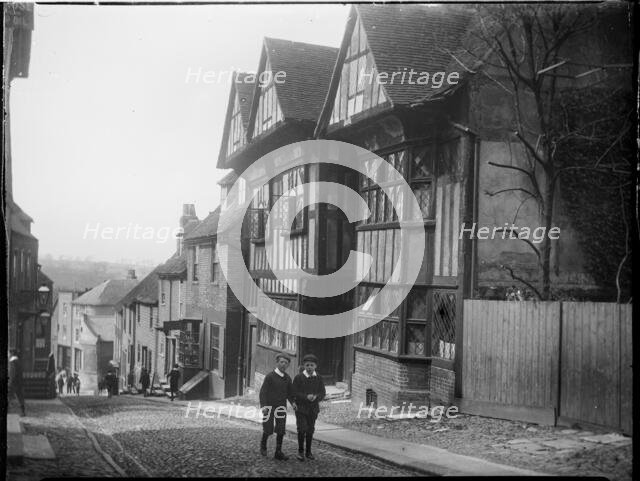 Hartshorn House, Mermaid Street, Rye, Rother, East Sussex, 1905. Creator: Katherine Jean Macfee.