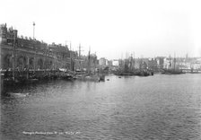 Ramsgate Harbour, Kent, 1890-1910. Artist: Unknown