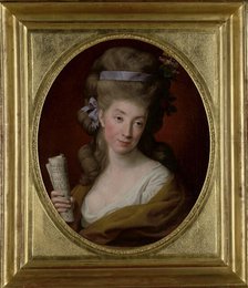 Portrait of Izabela née Lubomirska, Wife of Ignacy Potocki (1755-1783), 1780. Creator: Pompeo Batoni.