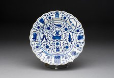 Plate, Worcester, c. 1770. Creator: Royal Worcester.