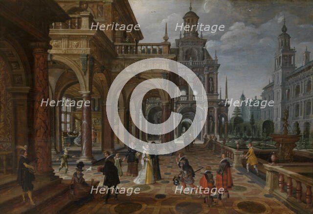 Palaces, c1590-1610. Creator: Paul Vredeman de Vries.