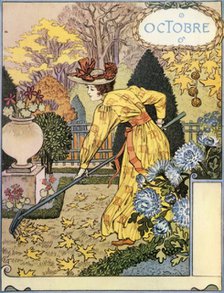 'Octobre', 1896. Creator: Eugene Samuel Grasset.