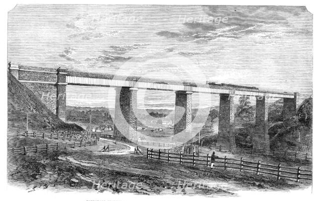Tarradale Viaduct, on the Melbourne and Sandhurst Railway, Australia, 1864. Creator: Unknown.