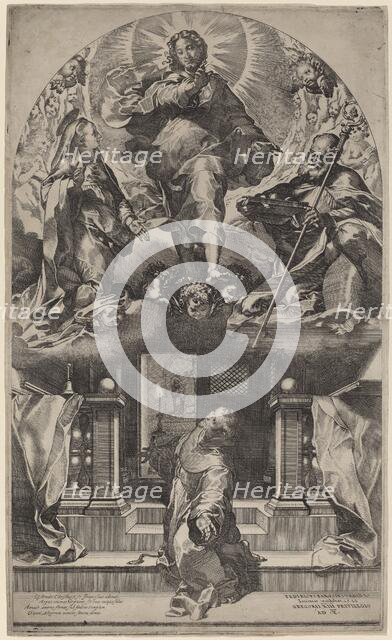 Vision of Saint Francis, 1581. Creator: Federico Barocci.