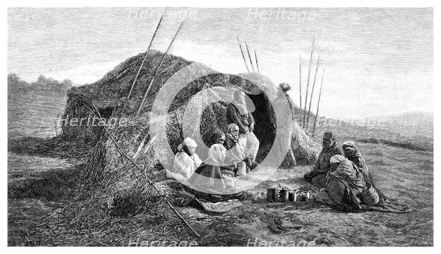 'A Native Wurley', 1886. Artist: A Irwin