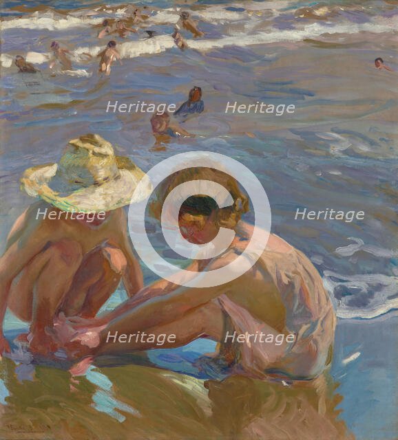 The Wounded Foot, 1909. Creator: Joaquin Sorolla y Bastida.