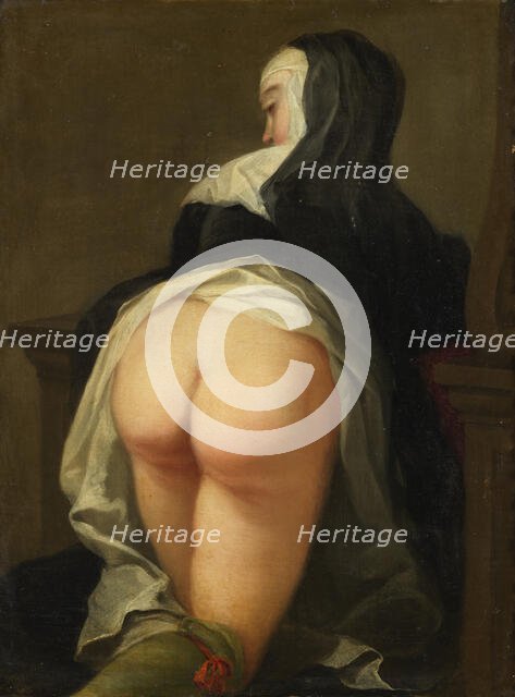 Kneeling nun, c.1731. Creator: Martin van Meytens.
