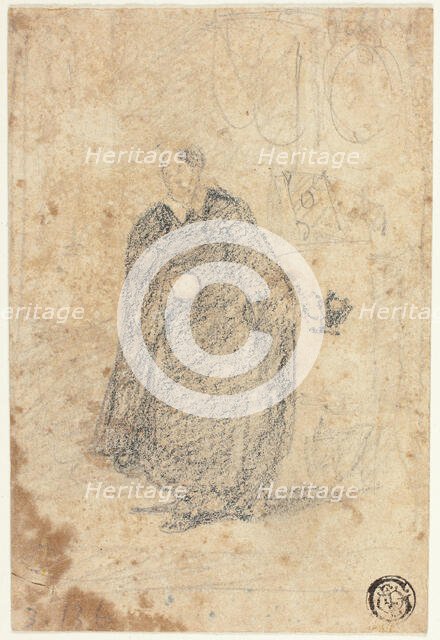 Sketch of Actor Standing, n.d. Creator: John Sell Cotman.
