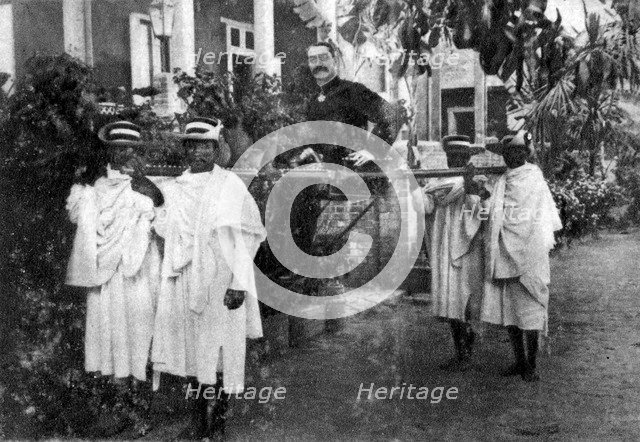 Joseph Gallieni, French general, 1899. Artist: Unknown