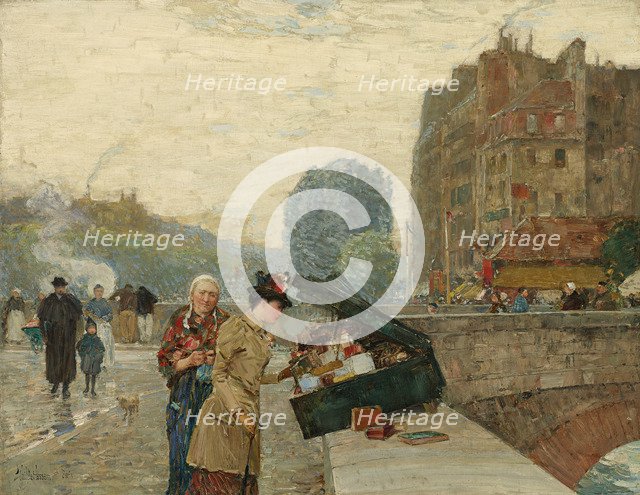 Quai Saint-Michel, 1888.