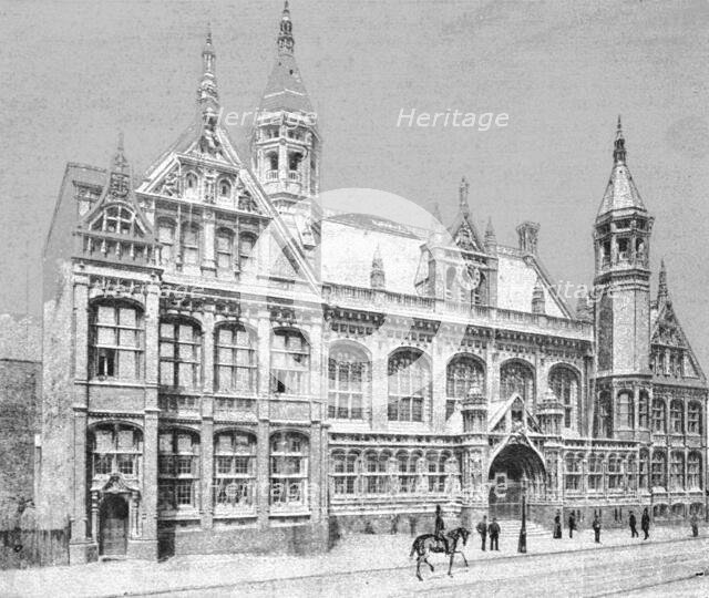 'The New Law Courts at Birmingham, opened by the Prince and Princess of Wales', 1891. Creator: Unknown.