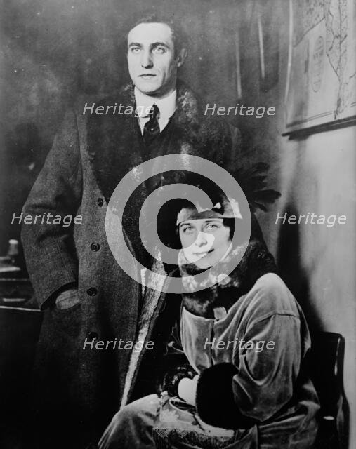 Lou Tellegen & Geraldine Farrar, between c1915 and c1920. Creator: Bain News Service.