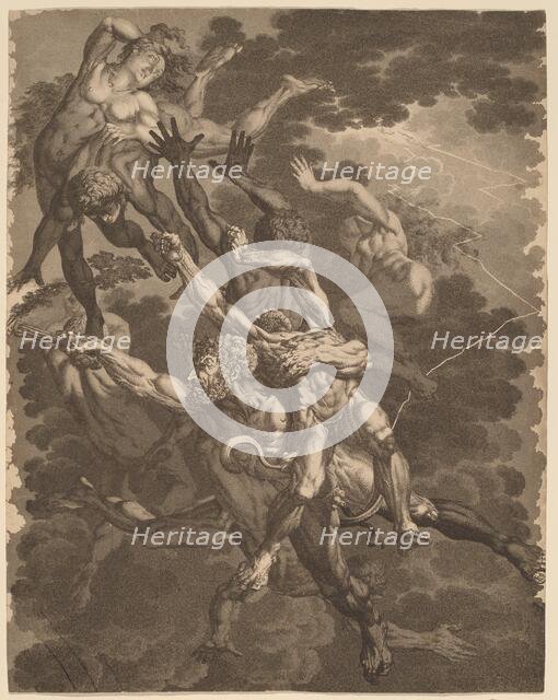 The Damned, 1798/1800. Creator: Carl Wilhelm Kolbe the elder.