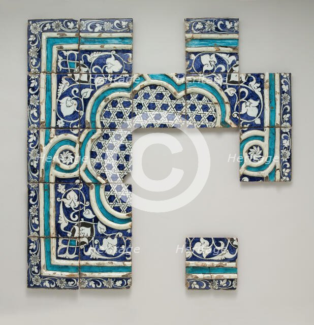 Tile Panel, Syria, ca. 1430. Creator: Unknown.