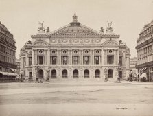 Paris Opera House, between 1822 and 1898. Creator: Francis Frith.