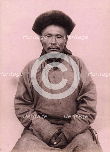 Ossur. A Todzhin Man, 32 Years Old. Ii River, 1897. Creator: Unknown.