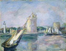 Harbour entrance of La Rochelle, 1896. Creator: Renoir, Pierre Auguste (1841-1919).