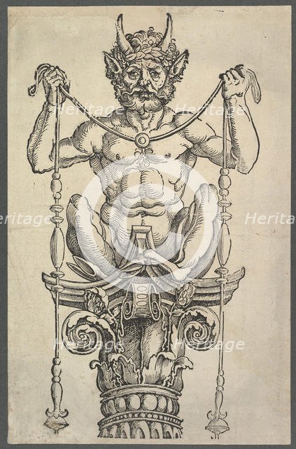 The Great Column (top block), ca. 1517. Creator: Albrecht Durer.