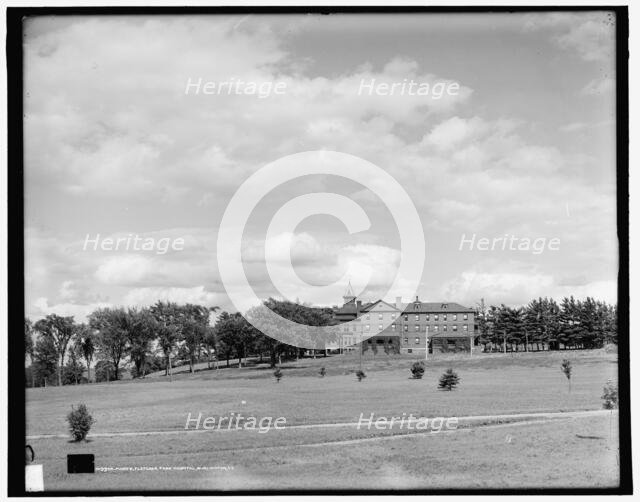 Mary E. Fletcher Free Hospital, Burlington, Vt., c1907. Creator: Unknown.