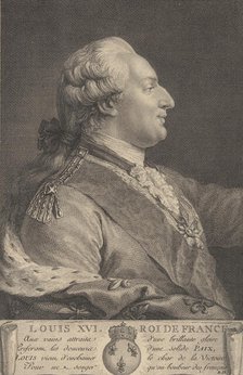 Louis XVI, King of France, 1783., 1783. Creator: Anon.