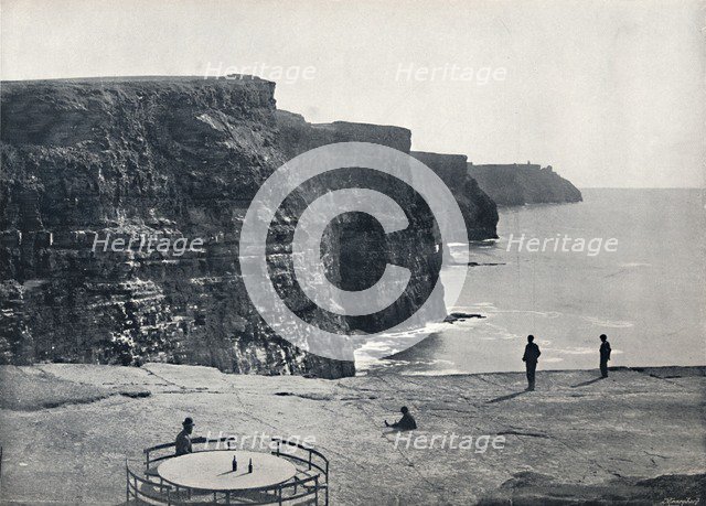 'Cliffs of Moher - A Striking Coast Scene', 1895. Artist: Unknown.