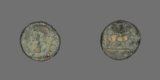 Coin Portraying Emperor Claudius, 41-54. Creator: Unknown.