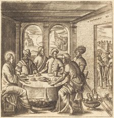 Christ Teaching, probably c. 1576/1580. Creator: Leonard Gaultier.