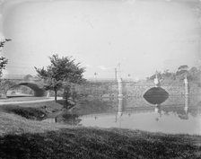 Bridge in Delaware Park, Buffalo, N.Y., between 1900 and 1910. Creator: Unknown.