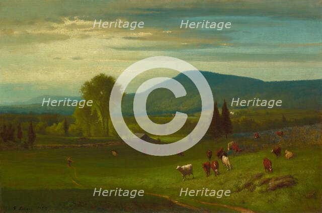 Summer in the Catskills, 1867. Creator: George Inness.