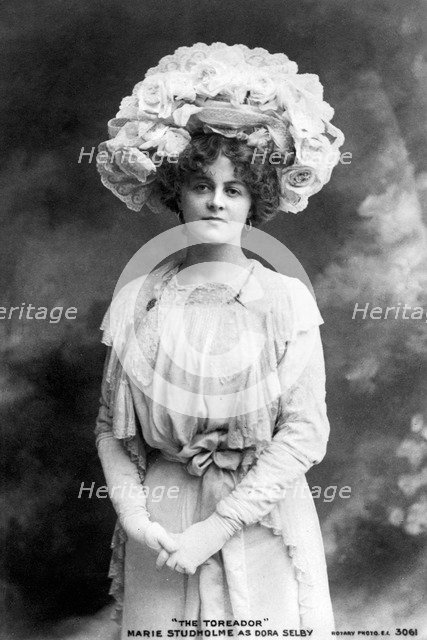 Marie Studholme (1875-1930), English actress, 1900s. Artist: Unknown