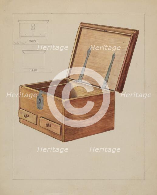 Chest, c. 1936. Creator: Frederick Jackson.