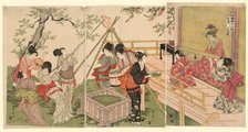 The Seventh Month, from the series The Twelve Months by Two Artists (Ryoga juni ko), n.d. Creator: Utagawa Toyohiro.