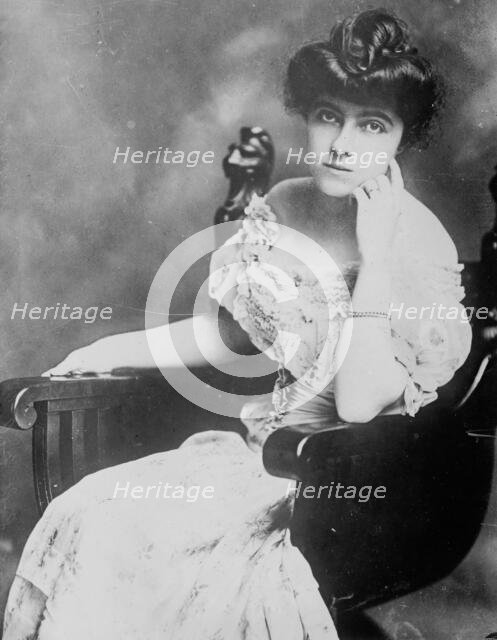 Mrs. B. Tarkington, 3/4 seated, between c1910 and c1915. Creator: Bain News Service.