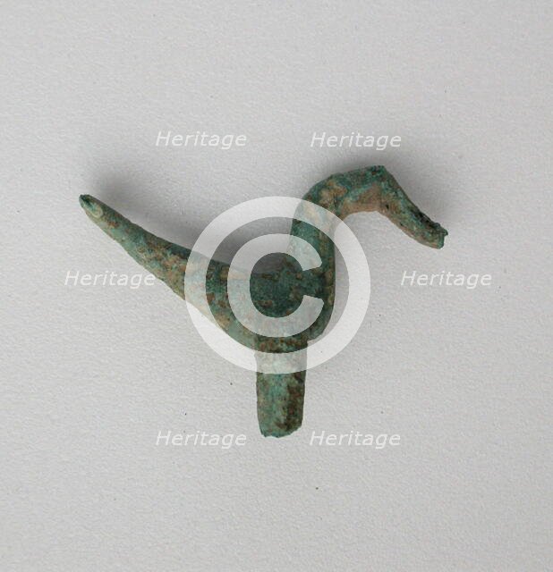 Bird with Flat Tail, Geometric Period (800-600 BCE). Creator: Unknown.