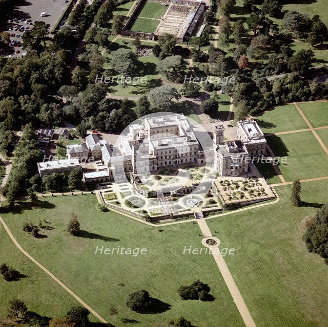 Osborne House and formal gardens, Isle of Wight, Hampshire, 1999. Artist: EH/RCHME staff photographer