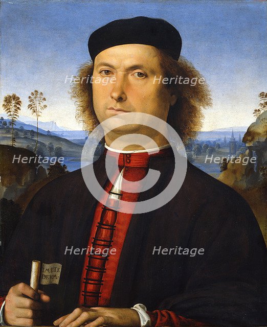 Portrait of Francesco delle Opere, 1494. Artist: Perugino (ca. 1450-1523)