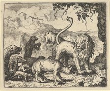 Renard is Accused by the Wolf and Several Animals, 1650-75. Creator: Allart van Everdingen.