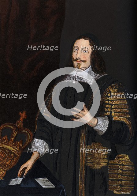 William Lenthall, Speaker of the House of Commons, c1642 (1893). Artist: Unknown