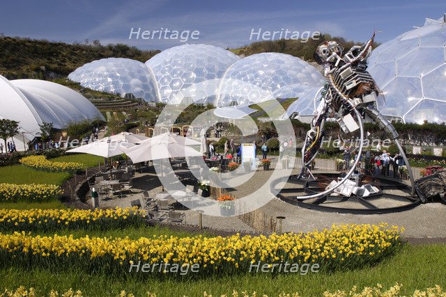 Eden Project, near St Austell, Cornwall. 
