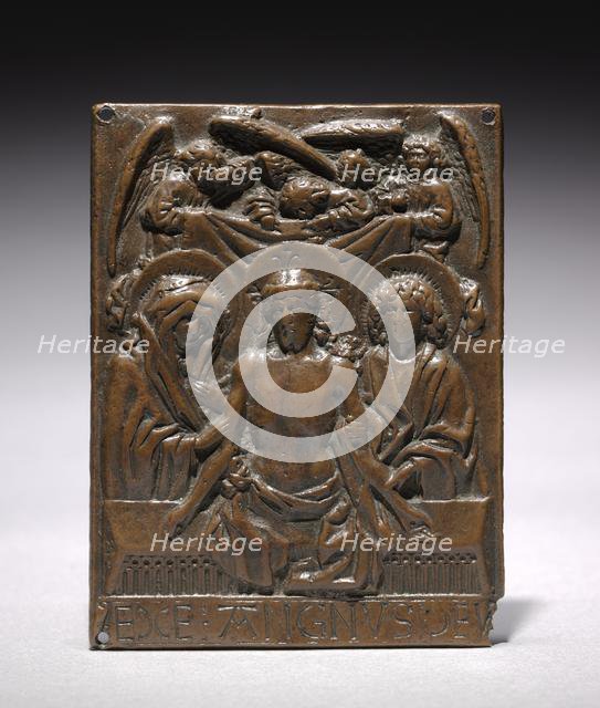 The Dead Christ Supported by the Virgin Mary and Saint John , 1427-1467. Creator: Hans Multscher (German, c. 1400-1467).