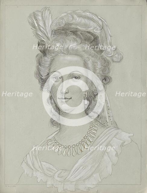 Queen Marie Antoinette, undated. (c1900s) Creator: Franz von Matsch.