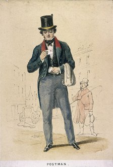 A postman, 1855. Artist: Day & Son