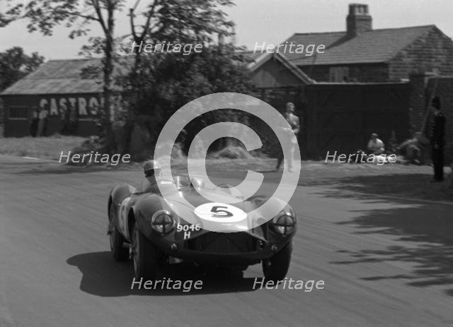 Aston Martin DB3S, Reg Parnell, Aintree 1955. Creator: Unknown.