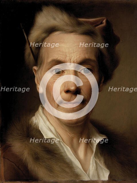 Self-portrait, Early 1760s. Creator: Seybold; Christian (1695-1768).