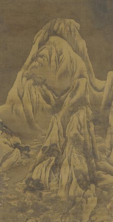 Winter Landscape, Qing dynasty, 18th century. Creator: Yuan Jiang.