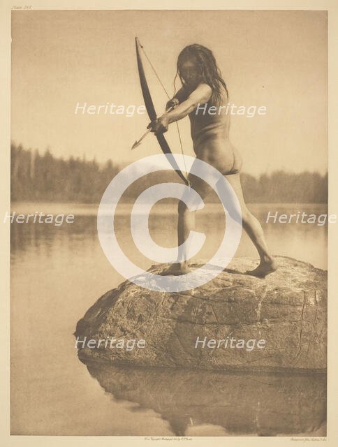 The Bowman, 1915. Creator: Edward Sheriff Curtis.